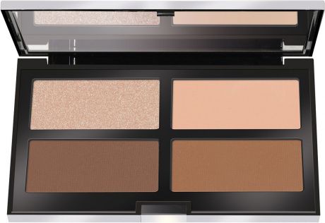 Набор для контуринга Pupa Contouring & Strobing Palette, оттенок №003 Для темной кожи, 15,5 г