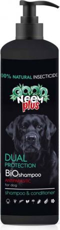Шампунь-кондиционер для собак и щенков Good Neem Plus "Антипаразитарный БИО", F2118, с маслом дерева Ним, 250 мл