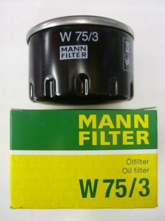 Масляный фильтр Mann-Filter W753