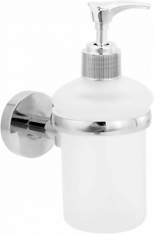 Дозатор для жидкого мыла Fora Long L041, серебристый, 350 мл