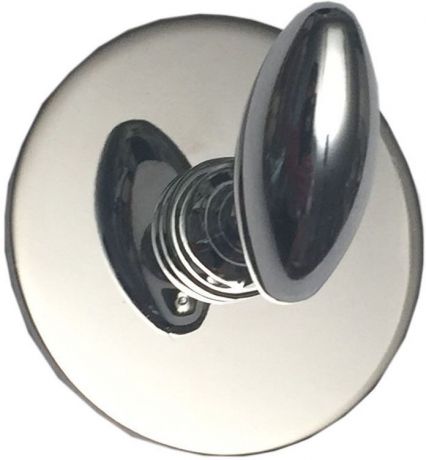 Крючок для ванной Kleber "Слива" KLE-061, серебристый