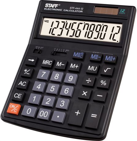 Staff Калькулятор настольный STF-444-12. 250303