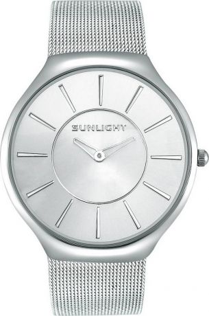 Часы наручные женские Sunlight, S361ASS-01BM, серебристый
