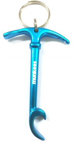 Брелок-открывалка Munkees "Теннисная ракетка", цвет: синий. 3406