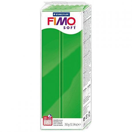 Fimo Глина полимерная Soft цвет тропический зеленый 350 г