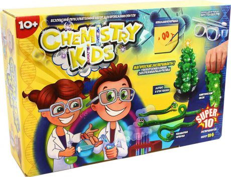 Набор для опытов ДанкоТойс Chemistry Kids "Магические эксперименты", CHK-01-04