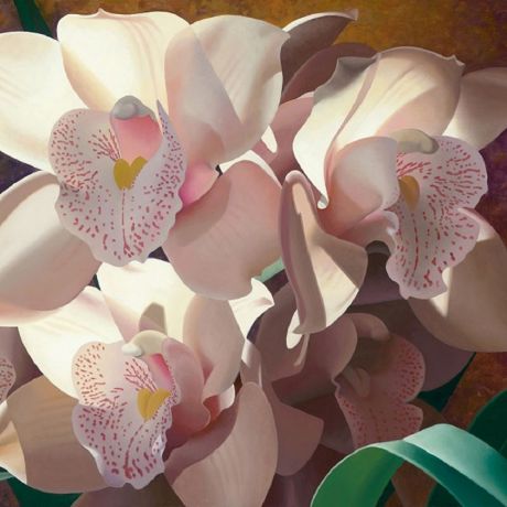 Наволочка декоративная Рапира "Орхидея", 45 х 45 см. 2572