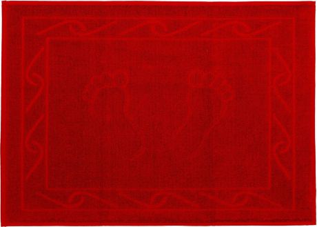 Полотенце махровое для ног Hobby Home Collection "Hayal", цвет: медный, 50 х 70 см
