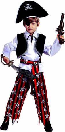 Батик Карнавальный костюм для мальчика Пират размер 34