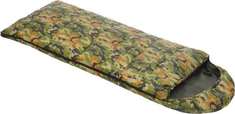 Спальный мешок-одеяло Talberg "Forest III -22C", левосторонняя молния, цвет: зеленый