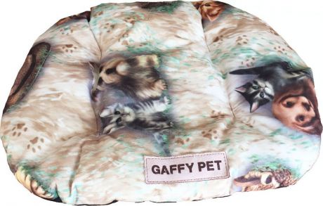 Подушка для животных Gaffy Pet "Pets", цвет: бежевый, 55 х 35 см