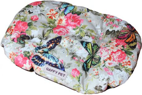 Подушка для животных Gaffy Pet "Butterfly", цвет: зеленый, 75 х 55 см