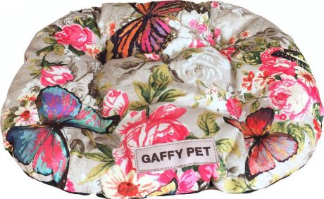 Подушка для животных Gaffy Pet "Butterfly", цвет: зеленый, 55 х 35 см