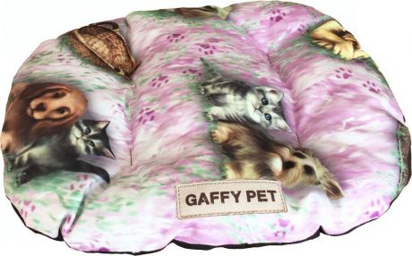 Подушка для животных Gaffy Pet "Pets", цвет: розовый, 55 х 35 см