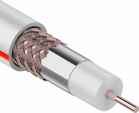 PROconnect 01-2401-6, White кабель SAT (100 м)