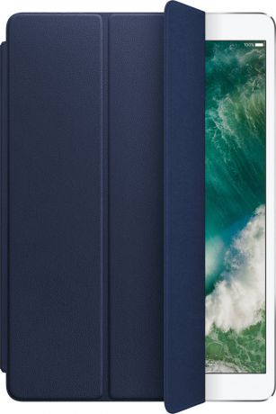 Чехол для планшета Apple Leather Smart Cover для iPad Pro 10,5", MPUA2ZM/A, midnight blue