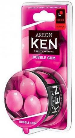Автомобильный ароматизатор Areon Gel Can Blister Bubble Gum