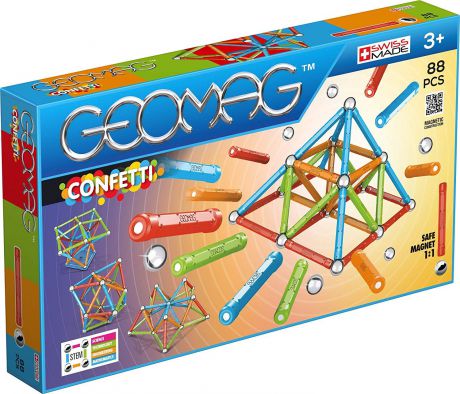 Конструктор магнитный Geomag Confetti, 353