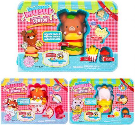 Игрушка антистресс Redwood Smooshy Mushy Bento "Школьный завтрак", 174932-2, 2 серия, в ассортименте