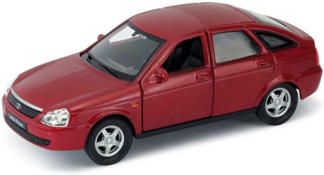 Welly Модель автомобиля LADA Priora цвет красный