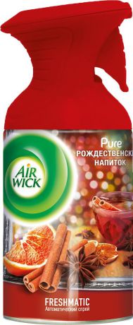 Освежитель воздуха AirWick Pure "Рождественский напиток", 250 мл