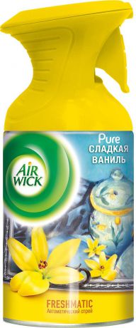 Освежитель воздуха AirWick Pure "Сладкая ваниль", 250 мл