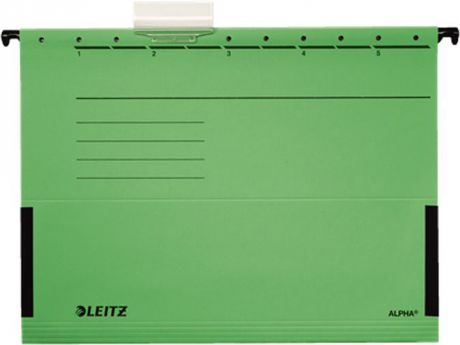 Leitz Папка подвесная Alpha формат A4+ цвет зеленый