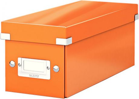 Leitz Короб архивный для CD Click-n-Store WOW цвет оранжевый