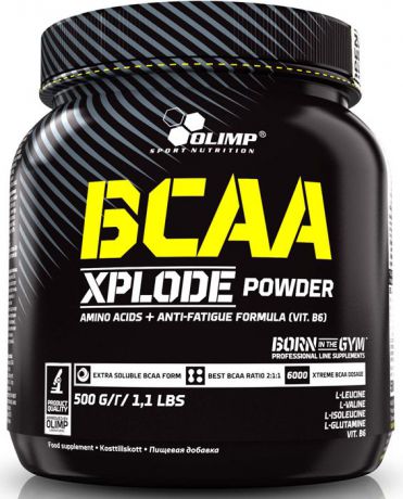BCAA Olimp Xplode Powder, фруктовый пунш, 500 г