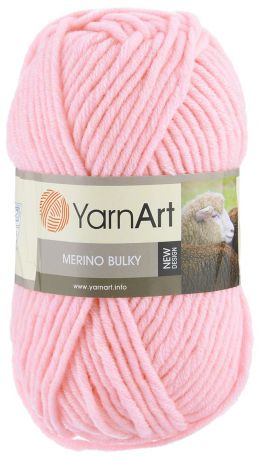 Пряжа для вязания YarnArt "Merino Bulky", цвет: светло-розовый (217), 100 м, 100 г, 5 шт
