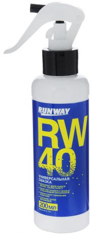 Смазка универсальная проникающая Runway "RW-40", 200 мл