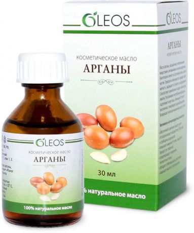 Косметическое масло Oleos Аргановое, 30 мл
