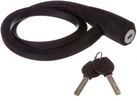 Велозамок "STG", с ключами, цвет: черный. TY4538