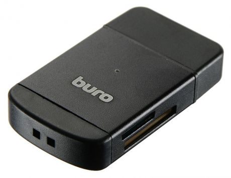 Устройство чтения карт памяти Buro USB2.0, BU-CR-3103, черный