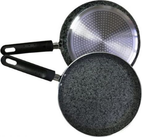 Сковорода для блинов Maestro Granit, MR-1221-20, серый, диаметр 20 см