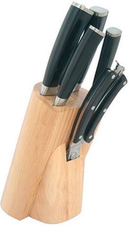 Набор кухонных ножей Maestro, MR-1424, черный, 7 предметов