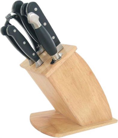 Набор кухонных ножей Maestro, MR-1423, черный, 8 предметов