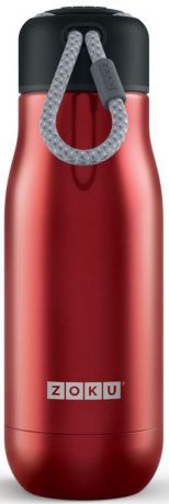 Термос Zoku "Hydration", цвет: красный, 350 мл