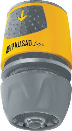 Соединитель садовый "Palisad", быстросъемный для шланга 1/2-3/4", АВС-пластик
