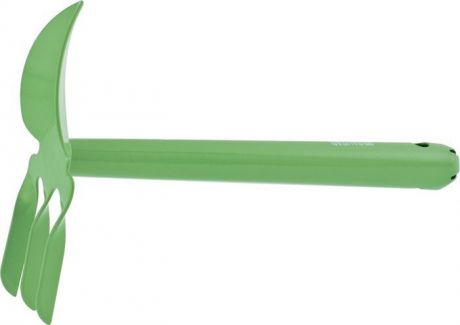 Мотыжка "Palisad", цвет: зеленый, комбинированная, лепесток 3D + 3 витых зуба