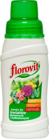 Удобрение Florovit, жидкое, для домашних и балконных цветов, 0,25 л