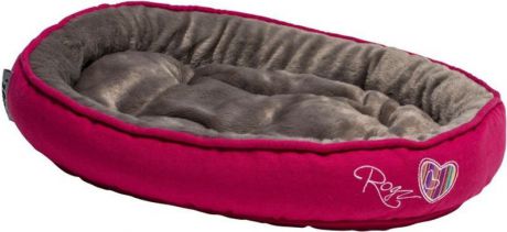 Лежак для кошек Rogz "Snug Podz", цвет: темно-розовый, 40 x 32 x 8 см