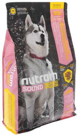 Корм сухой Nutram "Sound Balanced Wellness S9" для взрослых собак, с ягненком, перловкой, горохом и тыквой, 2,72 кг