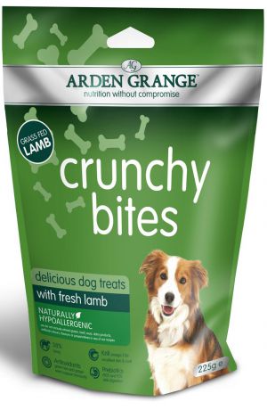 Лакомство для собак "Arden Grange", с ягненком, 225 г AG Crunchy Bites rich in Lamb