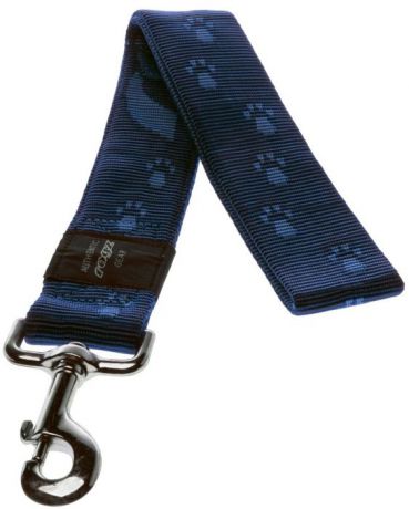 Поводок для собак Rogz "Alpinist", цвет: синий, ширина 4 см. Размер XXL