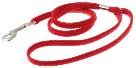 Петля ринговочная "V.I.Pet" для груминг стойки-кронштейна, с кольцом, цвет: красный, длина 50 см