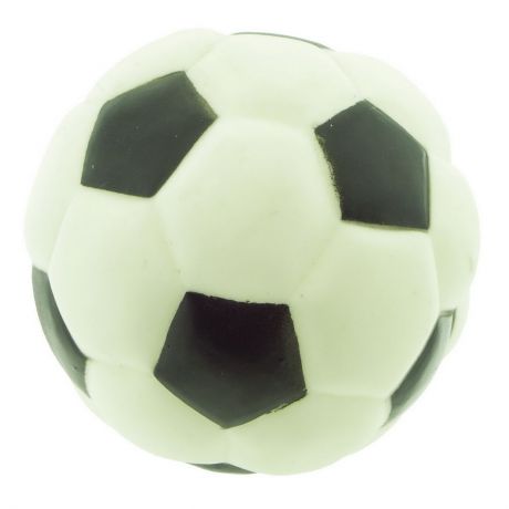 Игрушка для собак Dezzie "Мяч. Футбол", диаметр 10,8 см