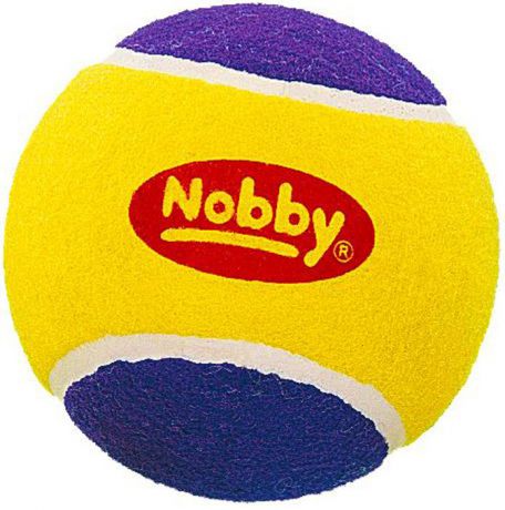 Игрушка для собак Nobby "Мяч теннисный", диаметр 10 см