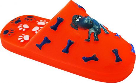 Игрушка для собак Уют "Шлепанцы", 15,5 x 6 см
