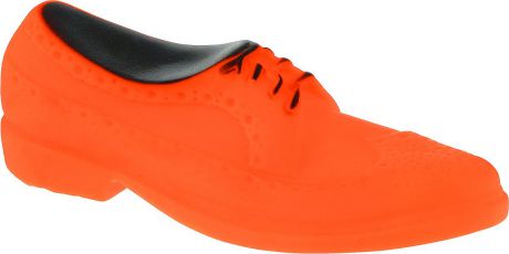 Игрушка для собак Уют "Мужской туфель", цвет: оранжевый, 16 x 6 x 5,2 см